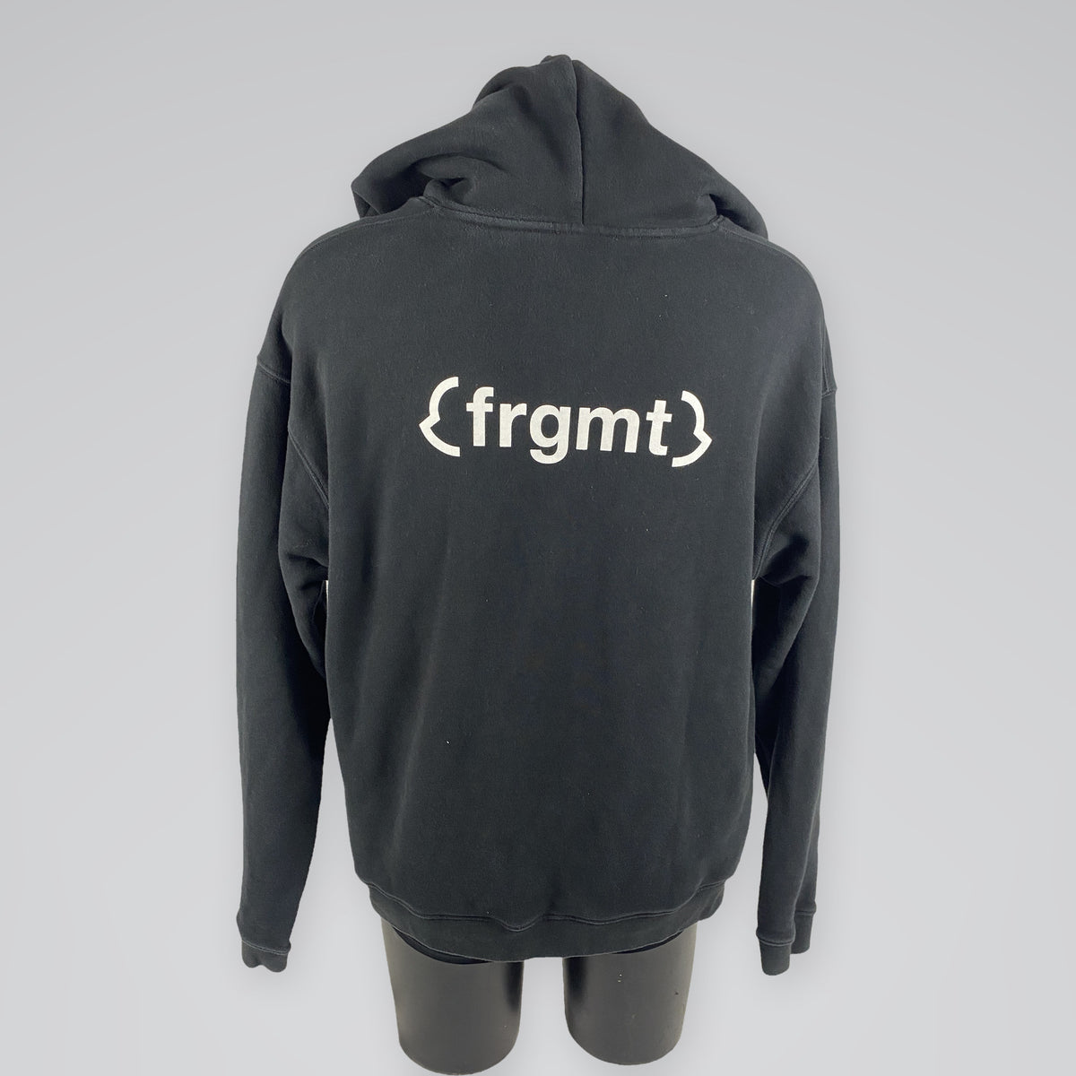 7 Moncler FRGMT Hiroshi Fujiwara Logo Hoodie Black