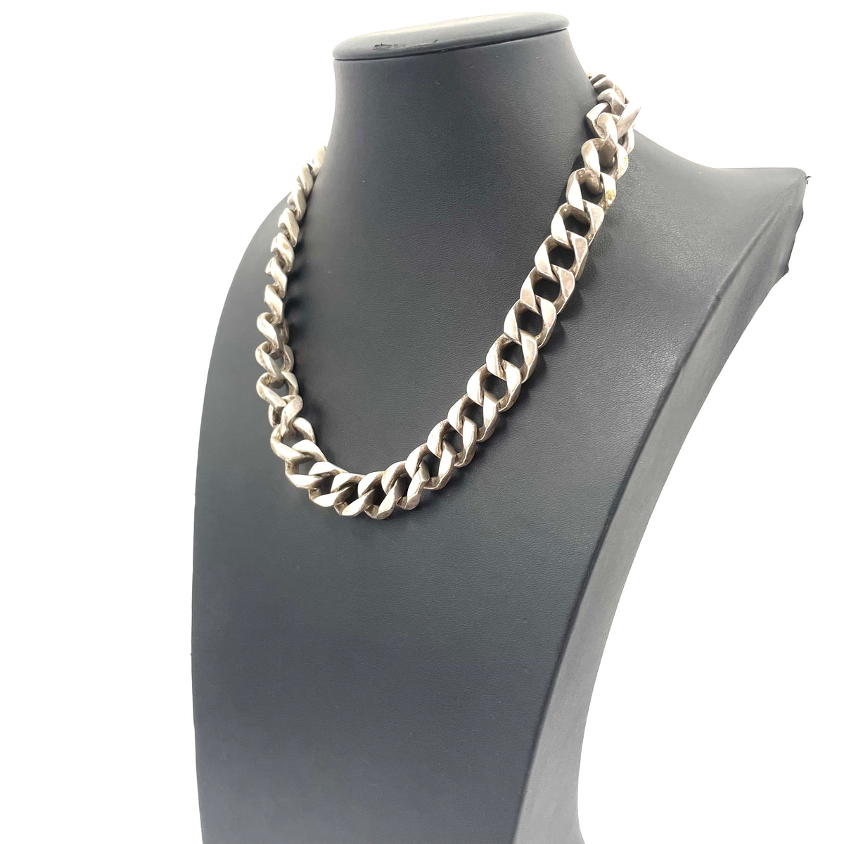 925 SILVER CURB CHAIN 18" 13MM
