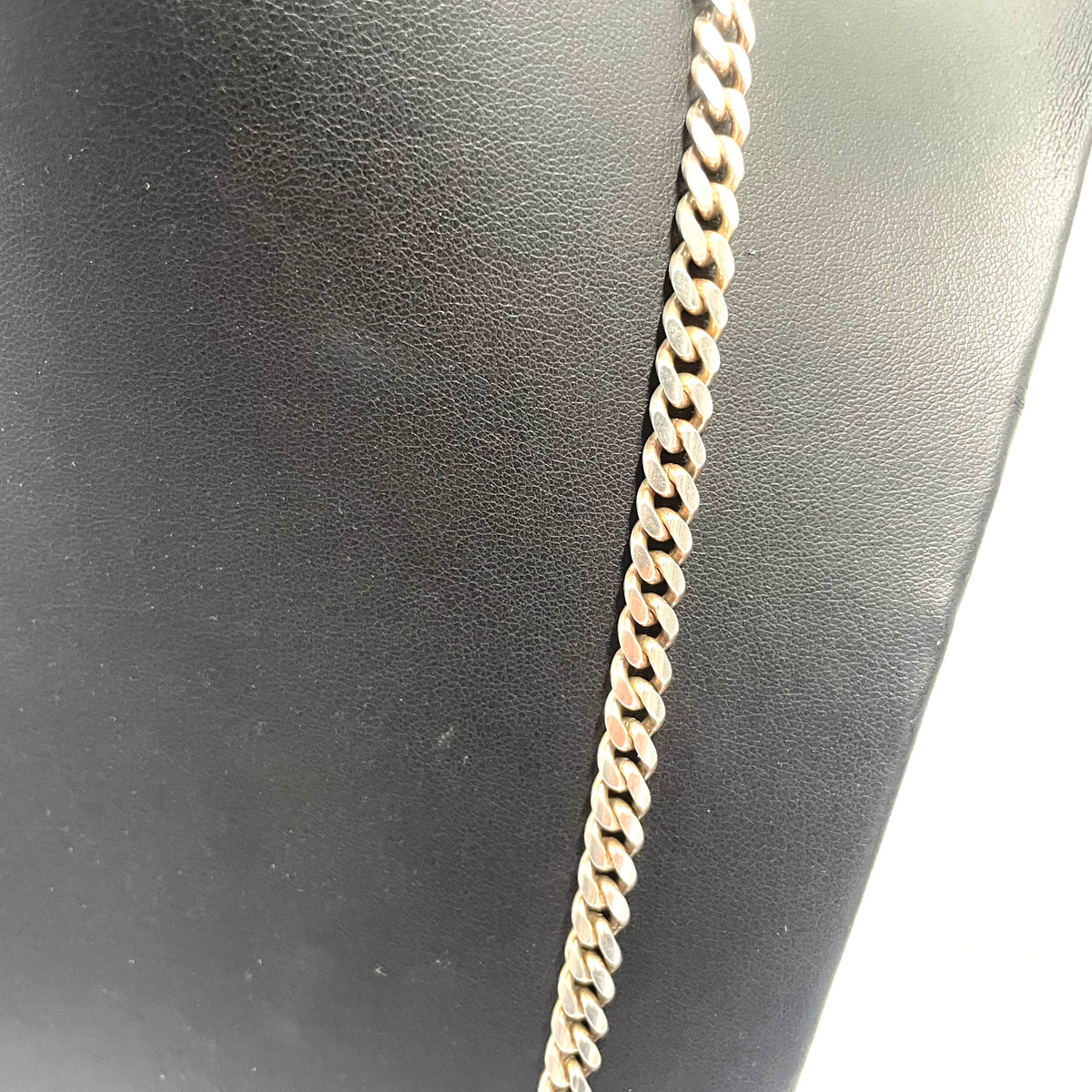 925 SILVER CURB CHAIN 25" 6MM
