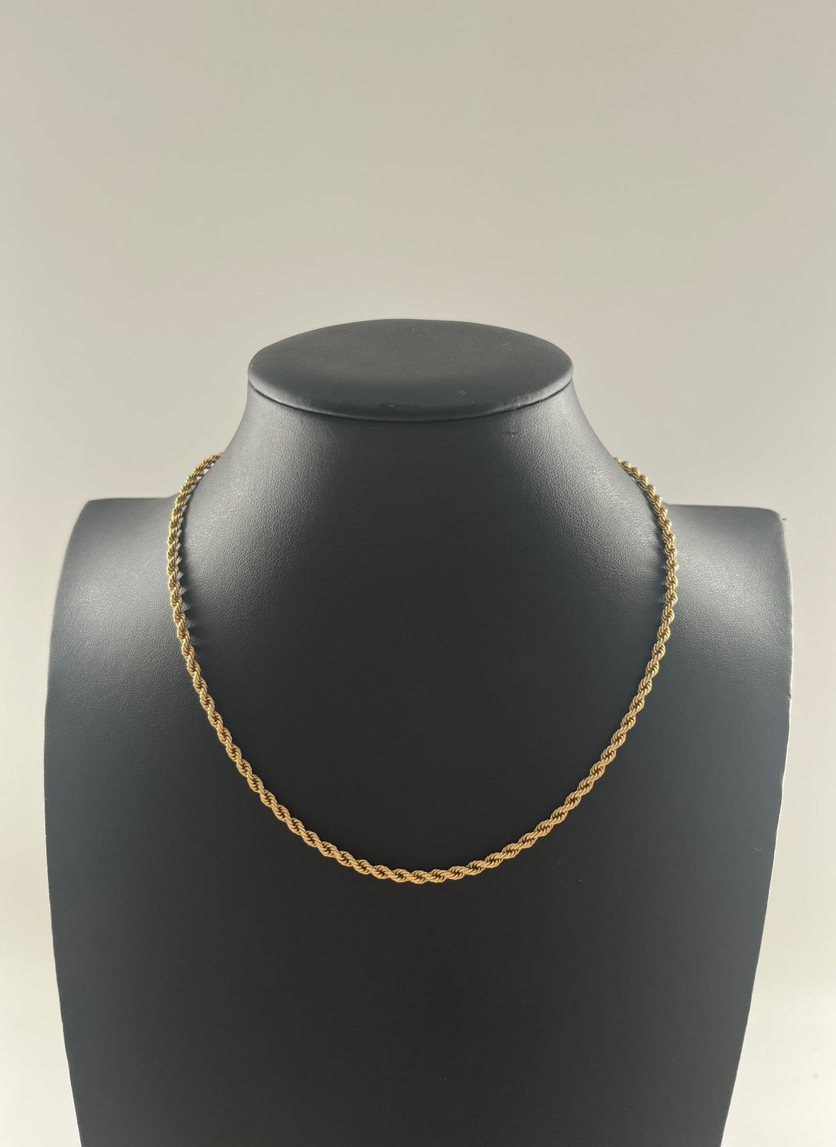 9ct Gold Rope Chain 16"