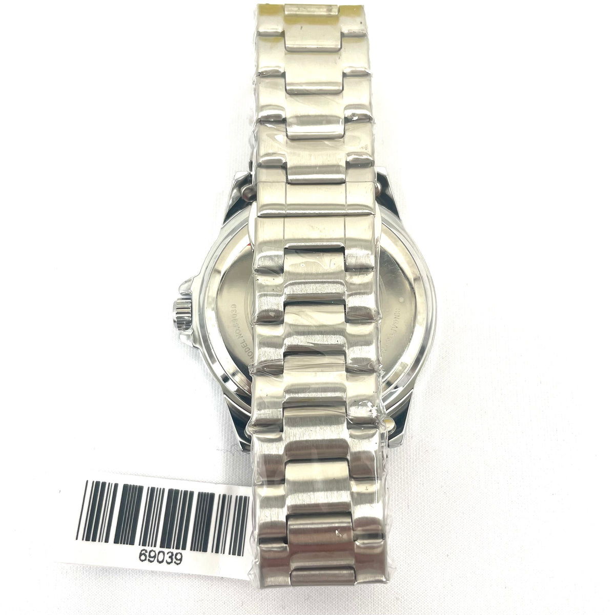 Invicta Men’s Silver-Tone Stainless Steel Watch – White Dial, 30M Water Resistant – Brand New
