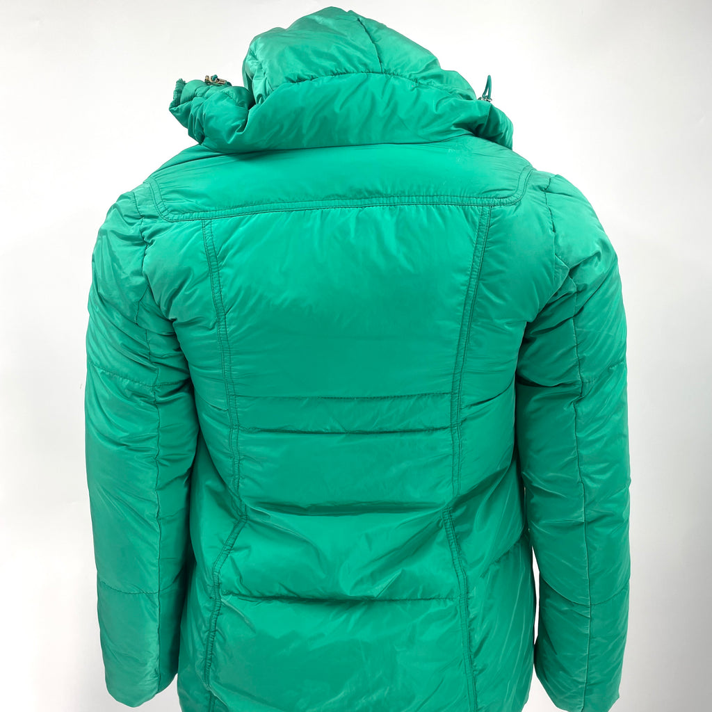 Moncler Elixi Green Puffer Coat