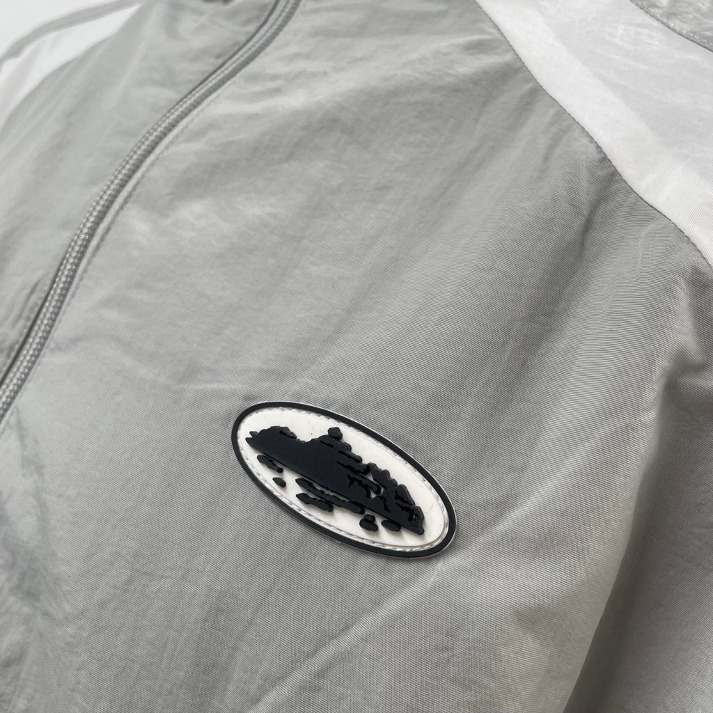 Corteiz Alcatraz Windbreaker - grey/white