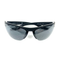 Pre-Owned Prada Black Shield Sunglasses