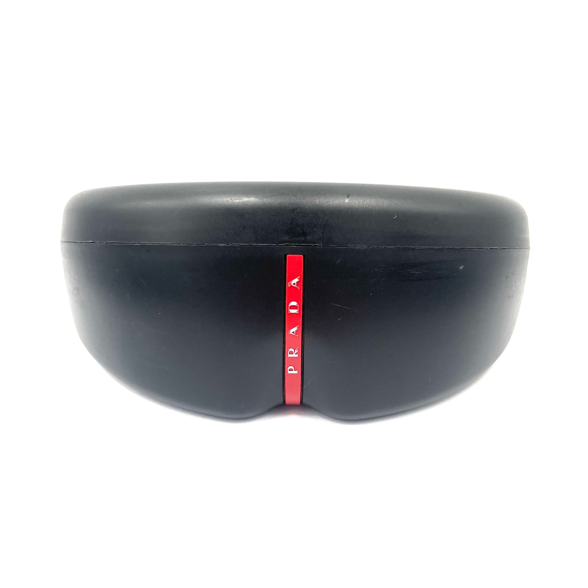 Pre-Owned Prada Black Shield Sunglasses