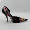 Balenciaga Tartan Plaid BB Pumps