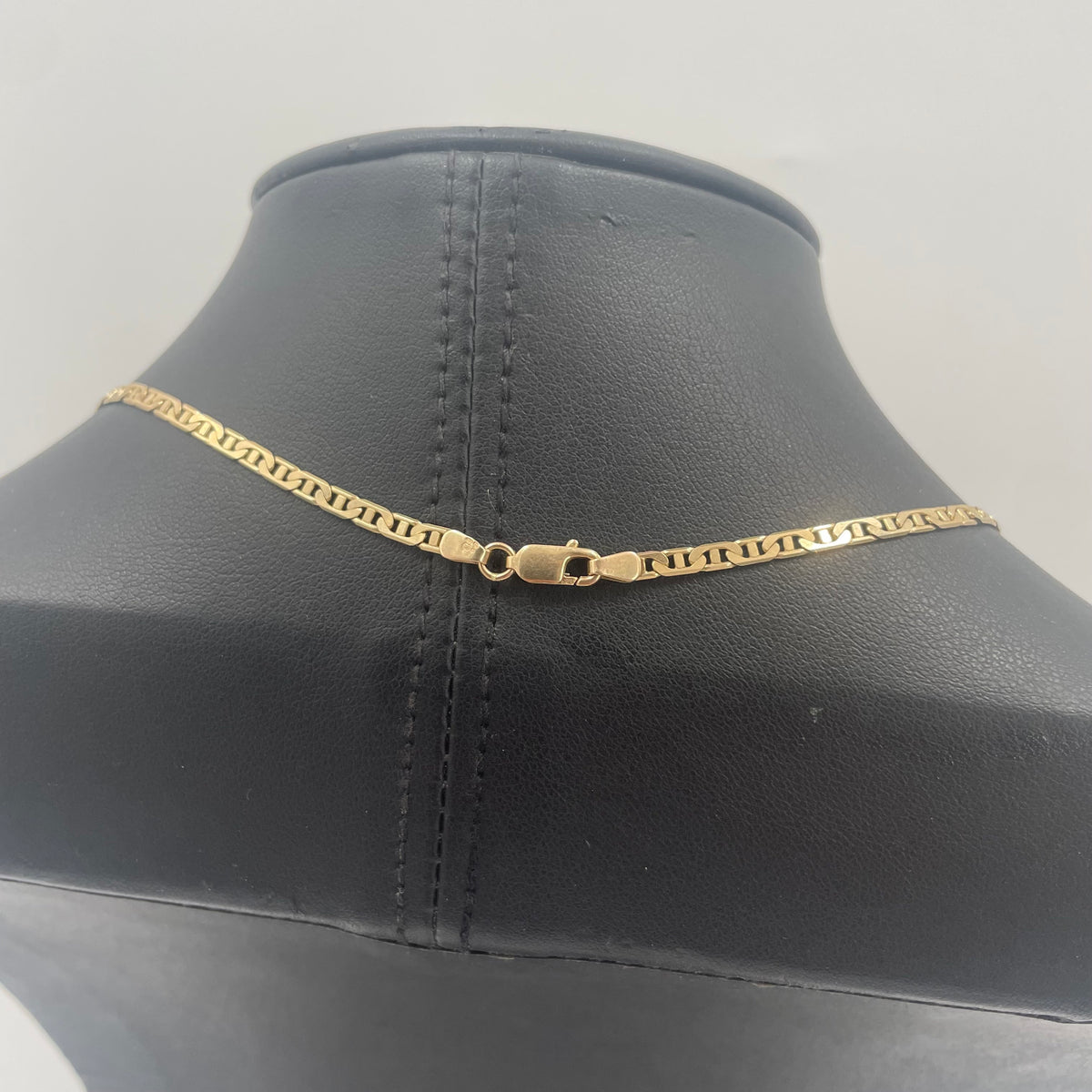 9ct Gold Gucci Link Chain 16" 2mm