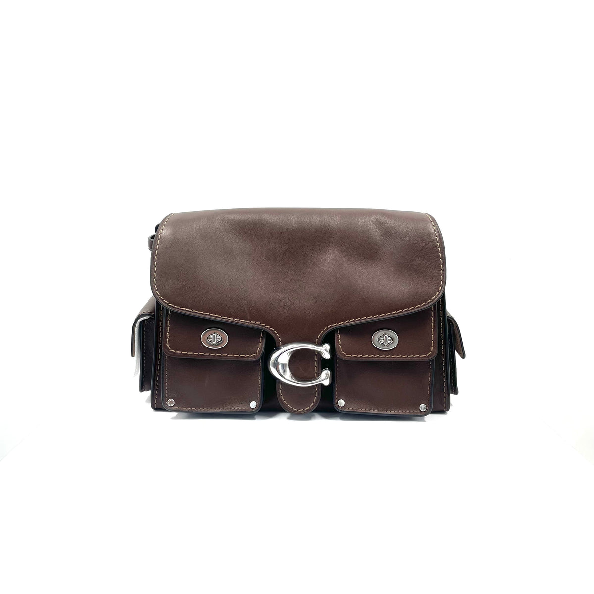 Coach Brown Leather Shoulder Bag