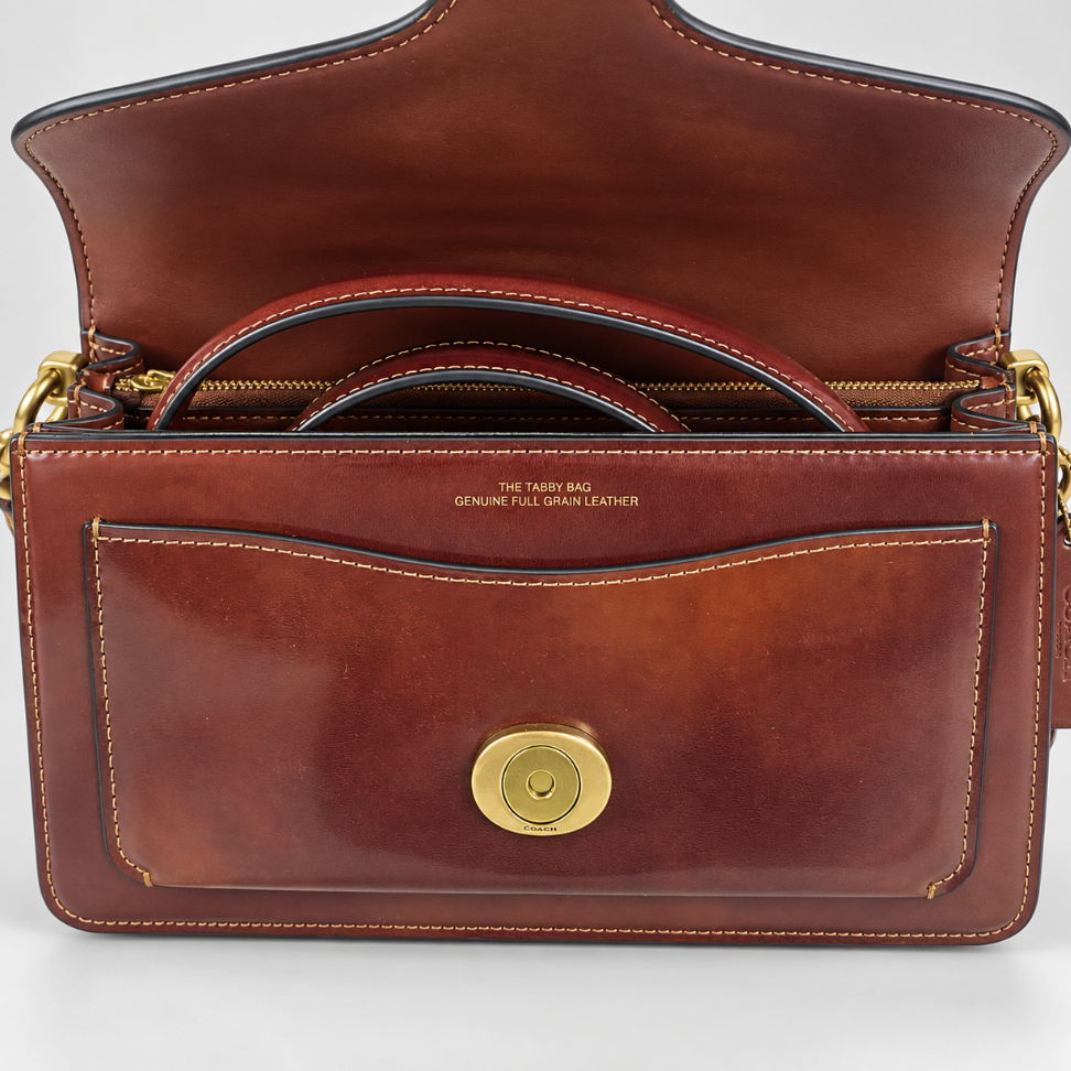 Coach Tabby Shoulder Bag 26 Spazzolato Leather