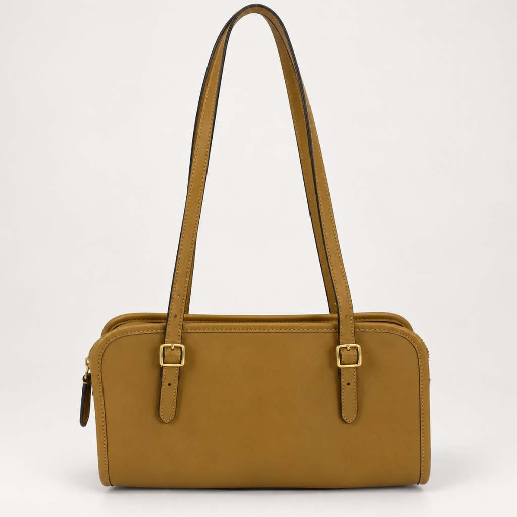 Coach Swing Zip Bag - Honey Brown