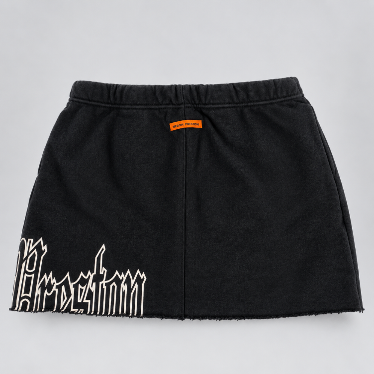 Heron Preston Gothic Sweat Miniskirt