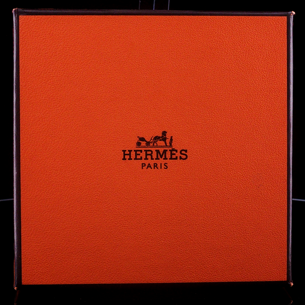 Hermès Wide Chain Link Lacquer Bangle Yellow T2 | Boxed