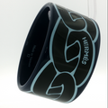 Hermès Wide Chain Link Lacquer Bangle Navy Blue T2 | Boxed