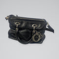Christian Dior Granville Cannage Lambskin Bag Black
