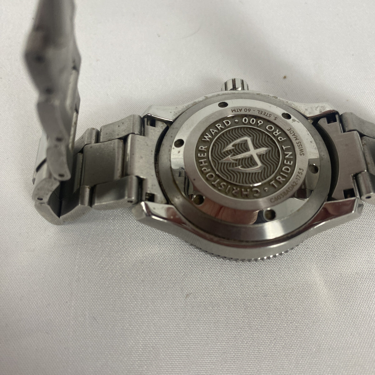 Christopher Ward C60 Trident Pro 600 38mm White Dial Automatic Watch