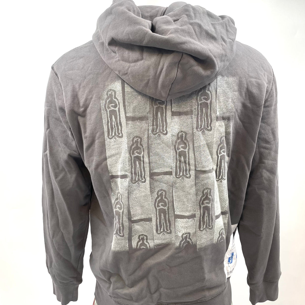 CP Company Graphic Hoodie crafted from premium cotton, featuring a bold graphic design, adjustable drawstring hood, ribbed