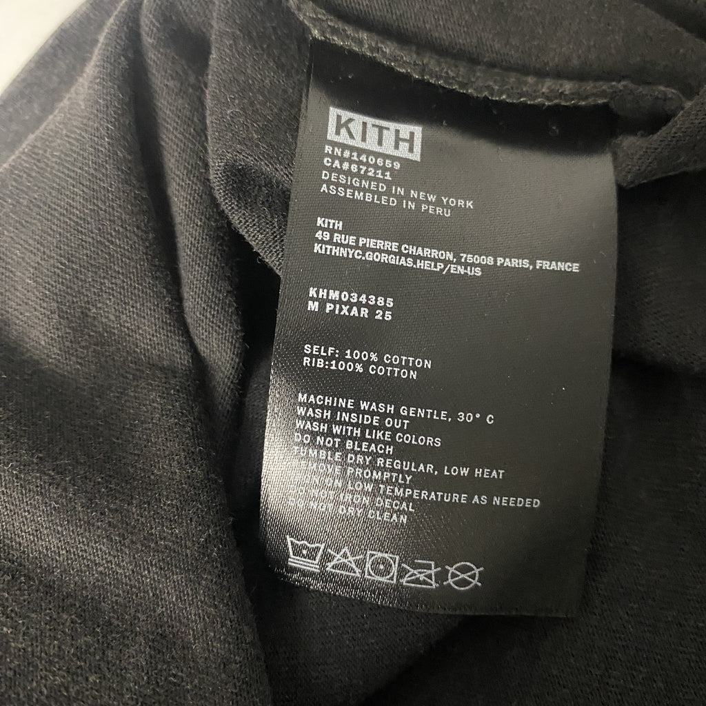 Kith x Disney Pixar The Incredibles Just Us Vintage Tee Black