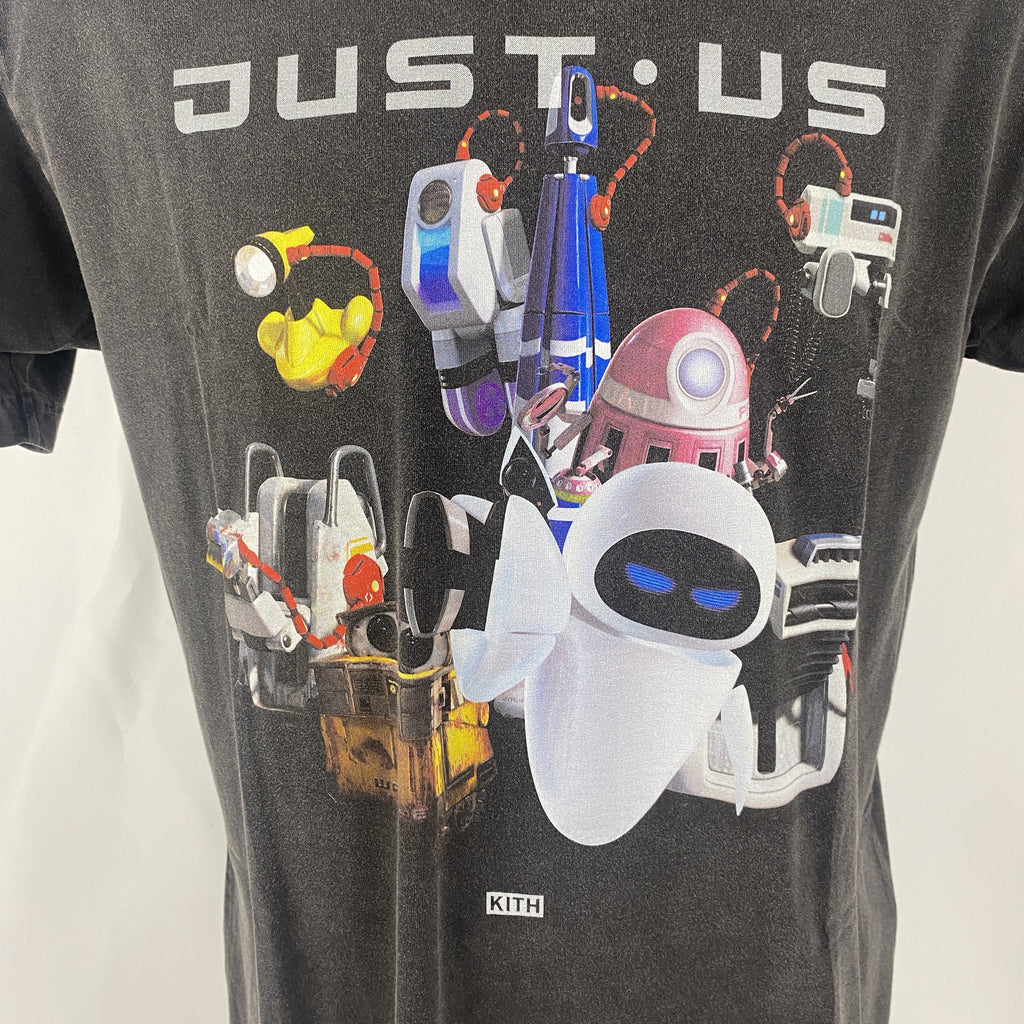 Kith x Disney Pixar Wall-E Just Us Vintage Tee Black