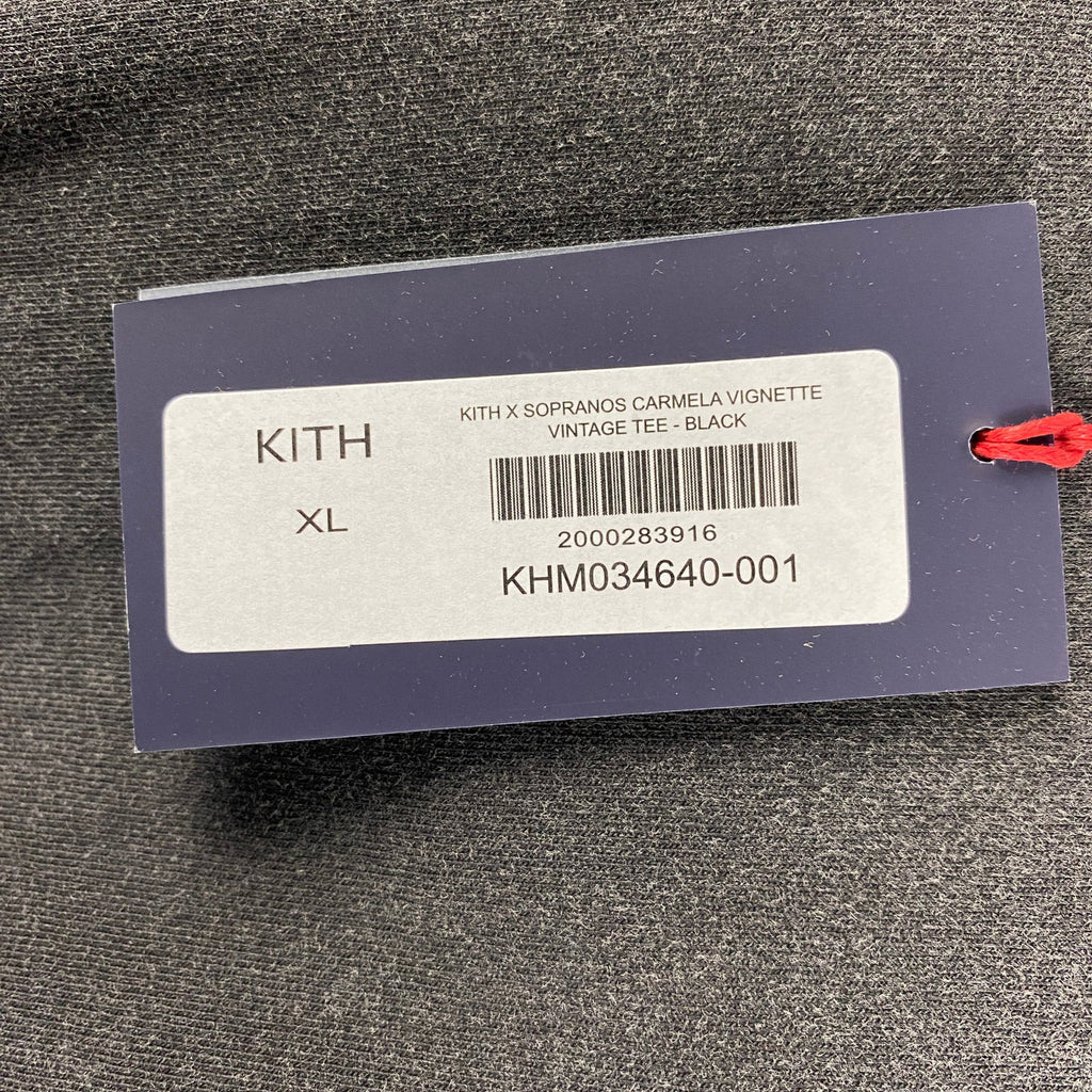 Kith x The Sopranos Carmela Vignette Vintage Tee Black