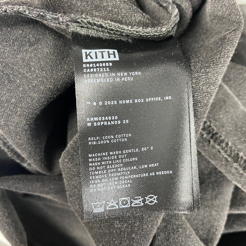 Kith x The Sopranos Paulie Vintage LS Tee Black