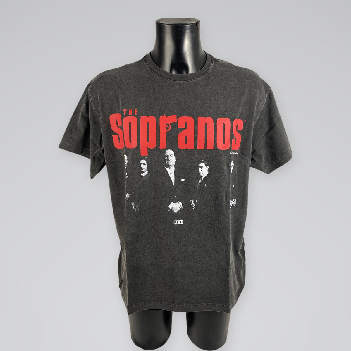 Kith x The Sopranos Est. 1999 Poster Vintage Tee Black