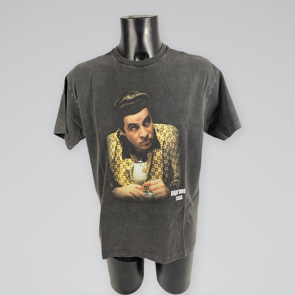 Kith x The Sopranos Silvio Vignette Vintage Tee Black | M
