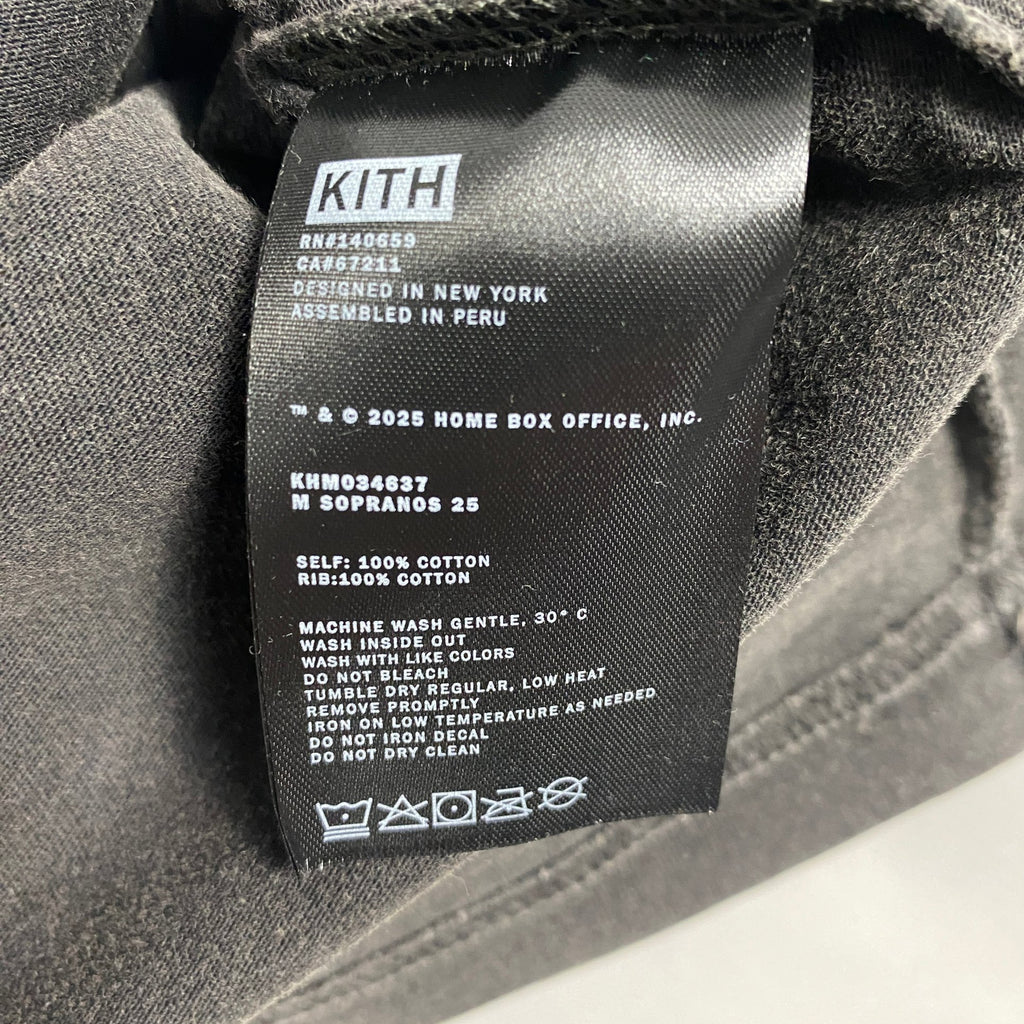 Kith x The Sopranos Silvio Vignette Vintage Tee Black | M