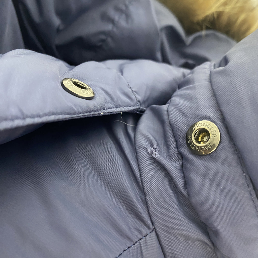 Moncler Seneca Kids' Down Coat Navy