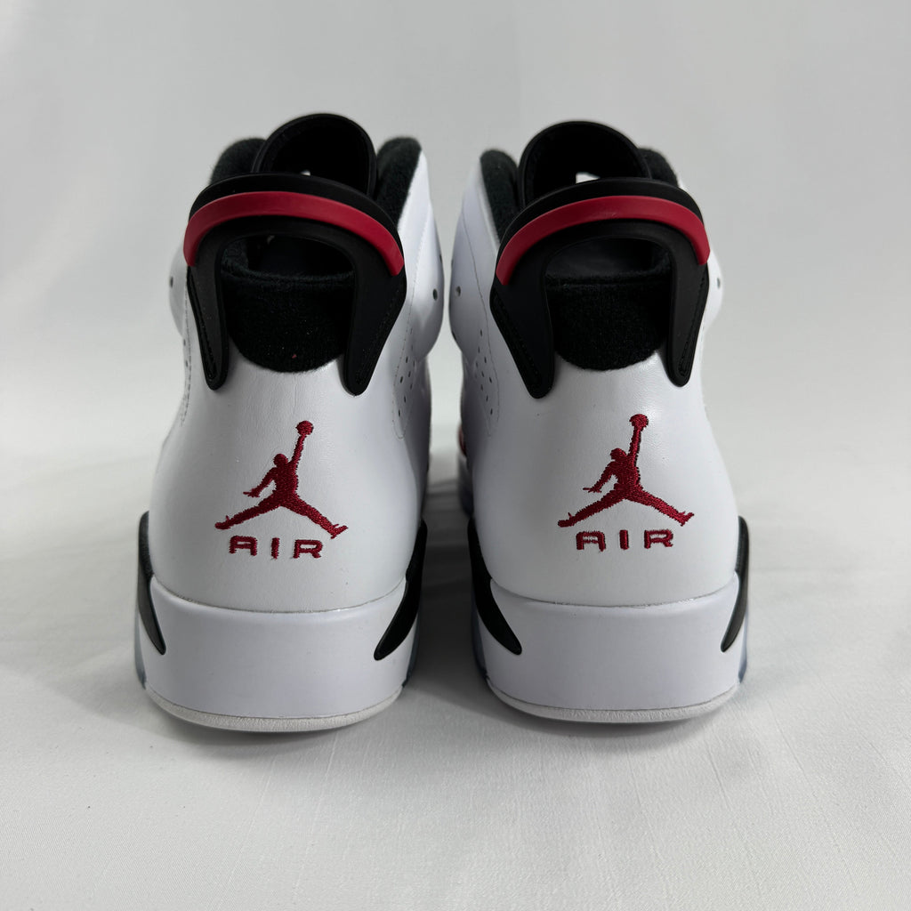 The Jordan 6 Retro Carmine is one of the most iconic colorways in the Air Jordan 6 lineup. Originally released in 1991 and