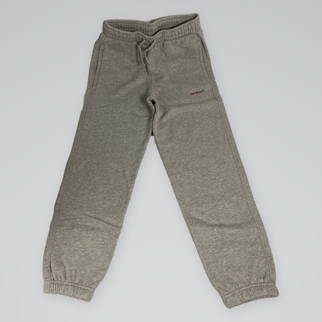 Off-White Kids Rubber Arrow Sweatpants Grey