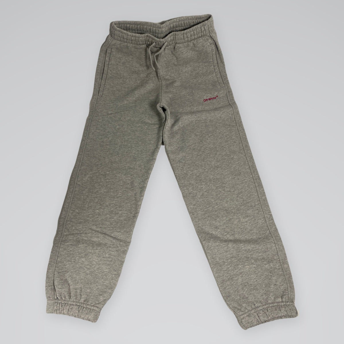 Off-White Kids Rubber Arrow Sweatpants Grey