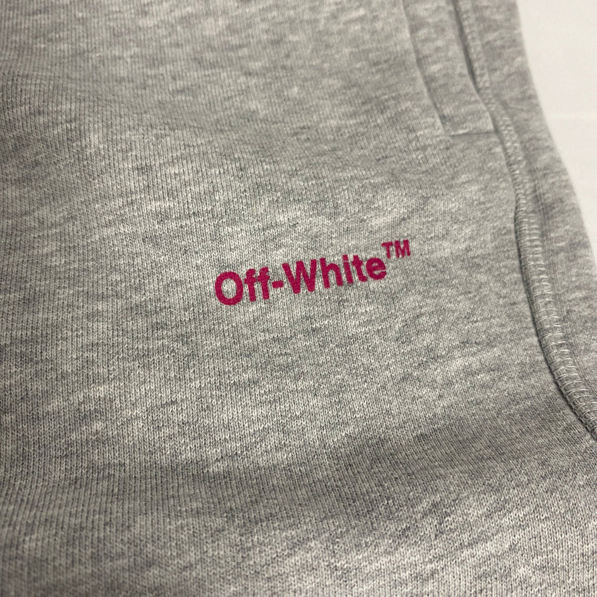 Off-White Kids Rubber Arrow Sweatpants Grey