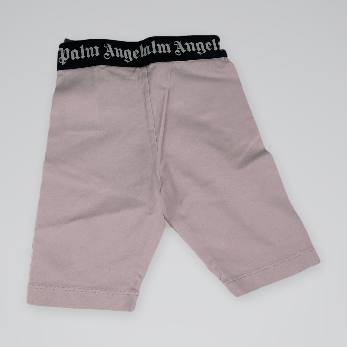 Palm Angels Kids Logo Cycling Shorts Lilac